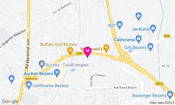 Localisation Mtre Gazquez Jennifer