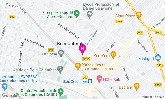 Localisation Mtre Bunel Fabrice