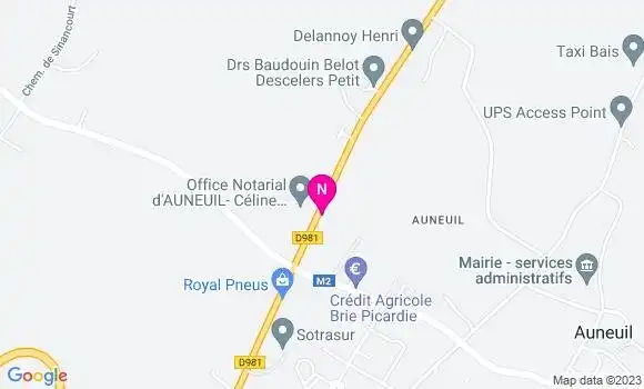 Localisation Mtre Dubois Floriane