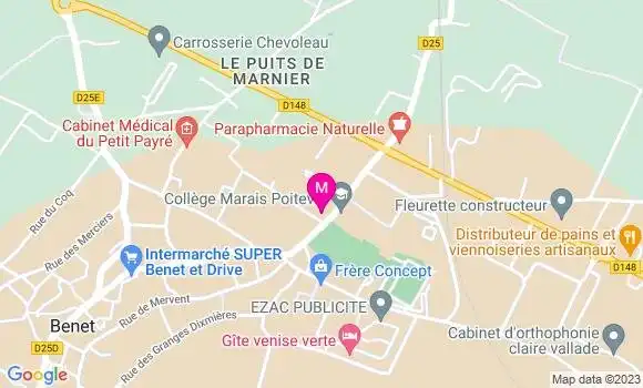 Localisation Mtre Plaisance Valérie