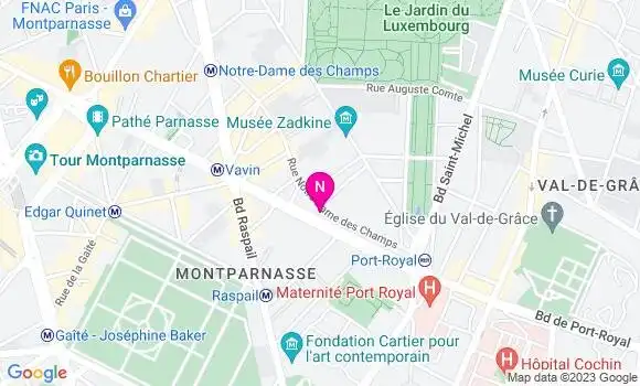Localisation Mtre Lambard Grégoire