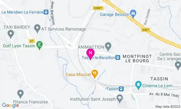 Localisation Mtre Maligeay Jacques