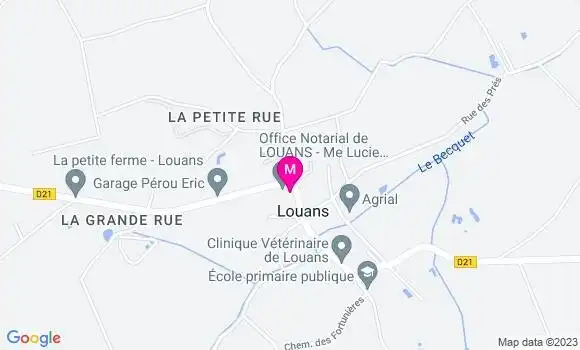 Localisation Mtre Foullon Lucie