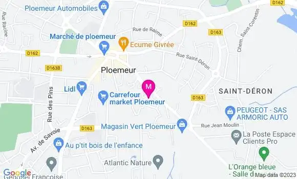 Localisation Mtre Peneau Manuella