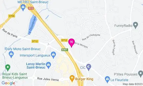 Localisation Mtre Collin Adeline