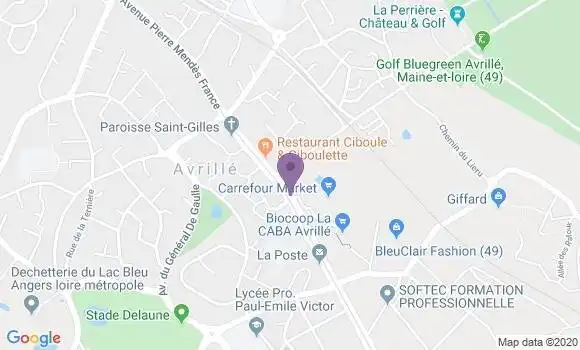 Localisation Mtre Cesbron Matthieu