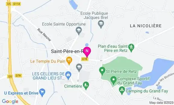 Localisation Mtre Penn Jenovefa