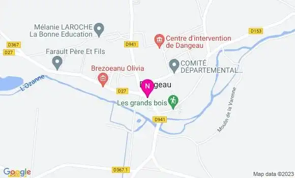 Localisation Mtre Nataf Ilan