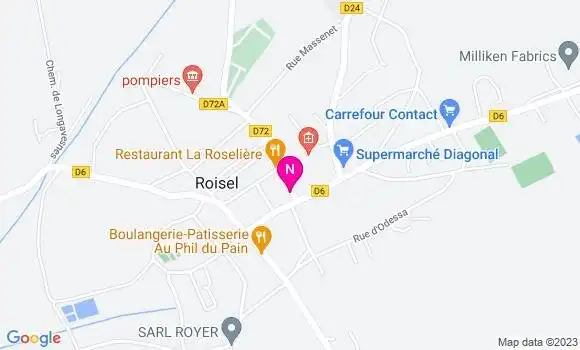 Localisation Mtre Eeckhout Sophie