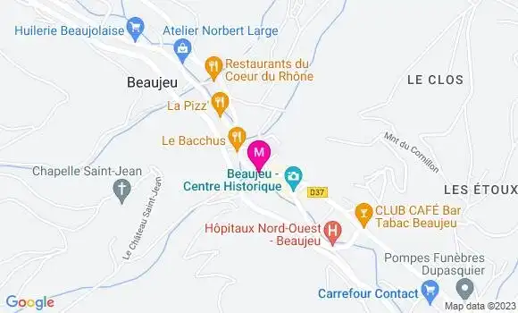 Localisation Mtre Ducroux Cécile