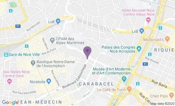Localisation Mtre March Jean Charles
