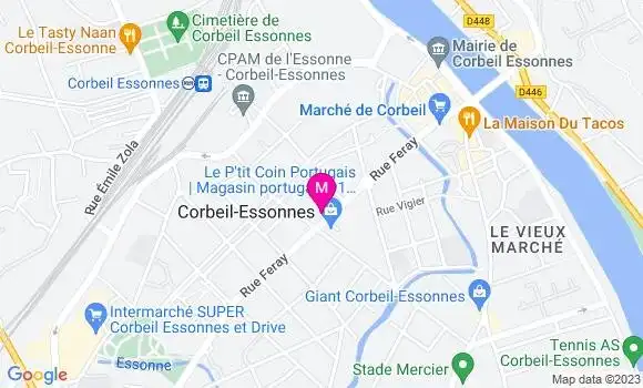 Localisation Mtre Bezier Emessia