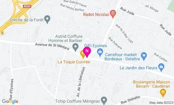 Localisation Mtre Decam Laure