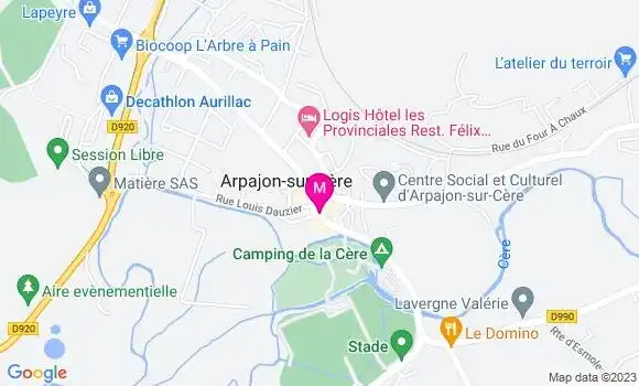 Localisation Mtre Conrié Sandrine