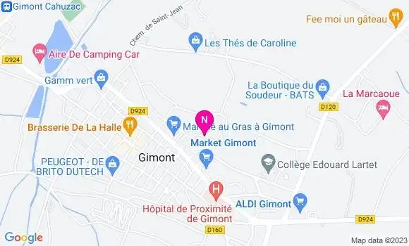 Localisation Mtre Graou François