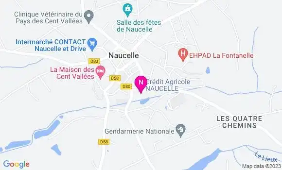 Localisation Mtre Cathala Vincent