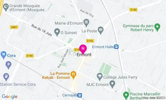 Localisation Mtre Cazenave Jean