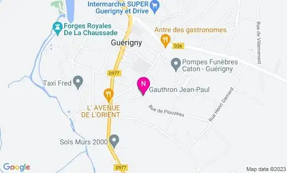 Localisation Mtre Roustic Audrey