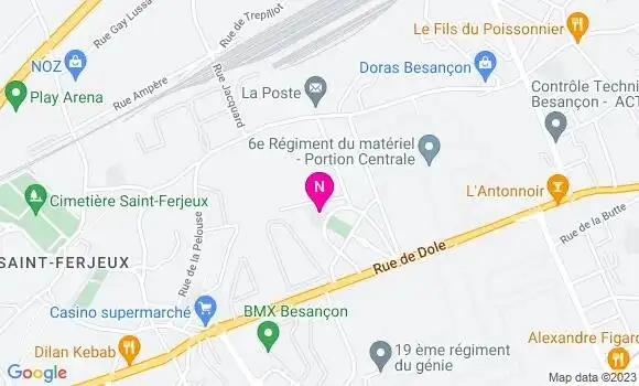 Localisation Mtre Petitgirard Marie