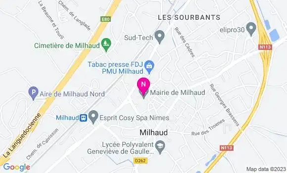 Localisation Mtre Dat Laurence