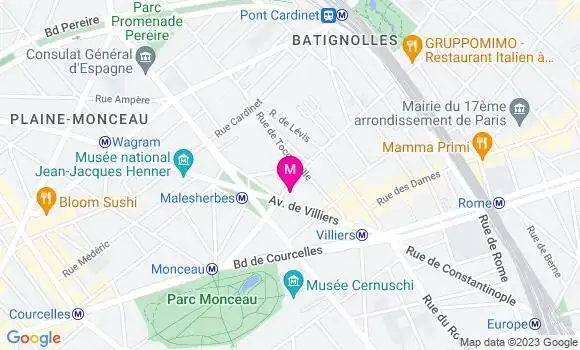 Localisation Mtre Vayssier Catherine