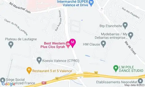 Localisation Mtre Blin Muriel