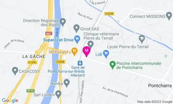 Localisation Mtre Plaut Bénédicte