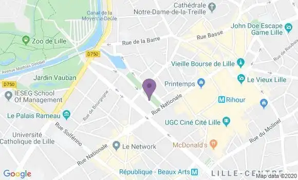 Localisation Mtre Dusart Marc