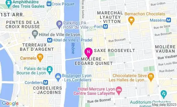 Localisation Mtre Metay Paul