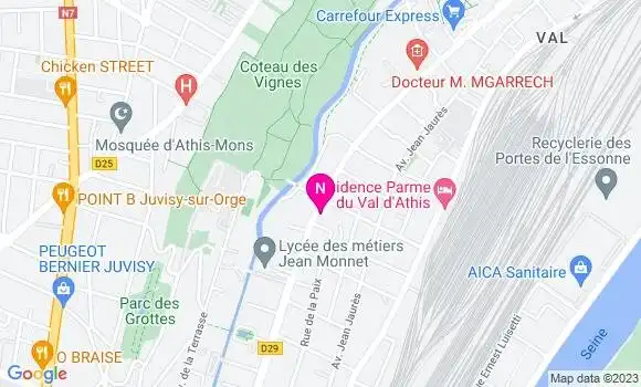 Localisation Mtre Desmars Vincent
