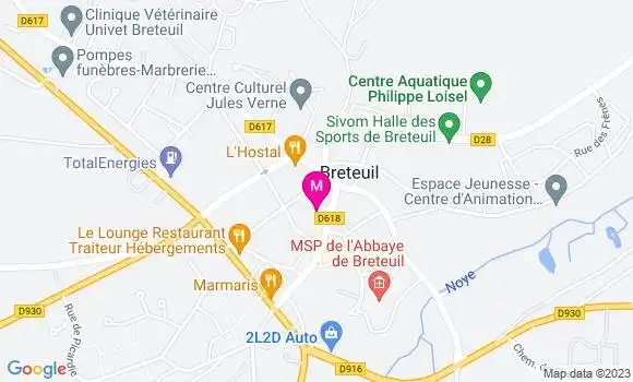 Localisation Mtre Le Douget Sylvie