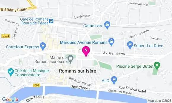 Localisation Mtre Serpollet Frédéric