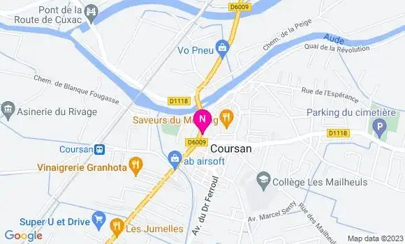Localisation Mtre Laget Marsal Manon