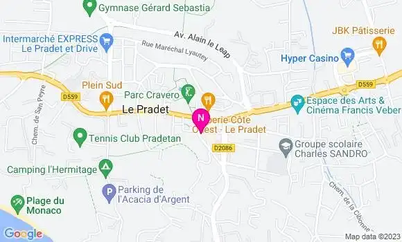 Localisation Mtre Albert Risso Nathalie
