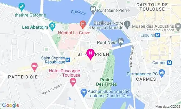 Localisation Mtre Chapon Marianne