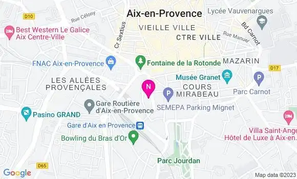 Localisation Mtre Fratacci Paule