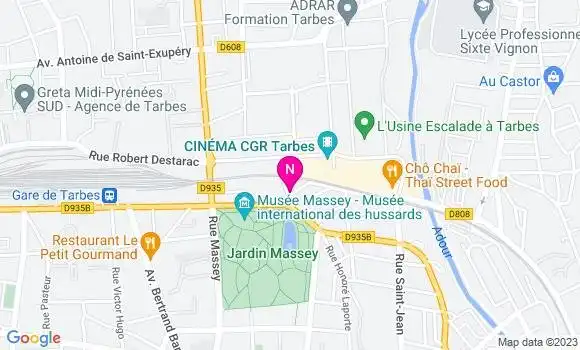 Localisation Mtre Perez Lalanne Sylvie