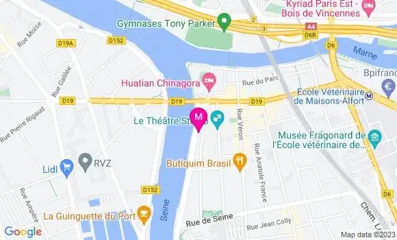 Localisation Mtre Odier Cécile