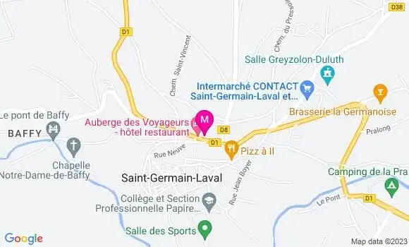 Localisation Mtre Blanc Maxime