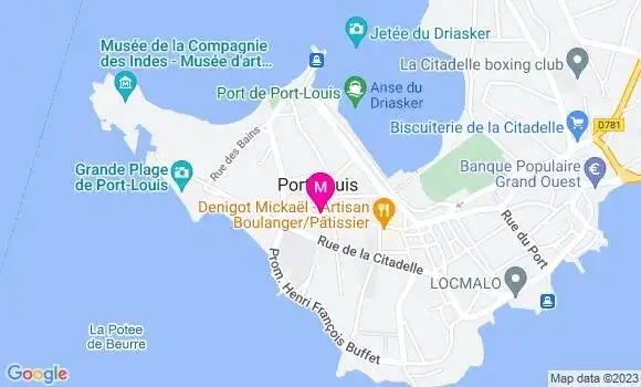 Localisation Mtre Callaud Hilaire