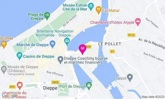 Localisation Mtre Charlet Barachin Ludivine