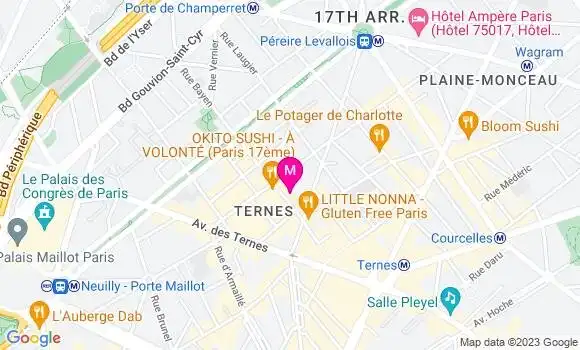 Localisation Mtre Bernard Flore