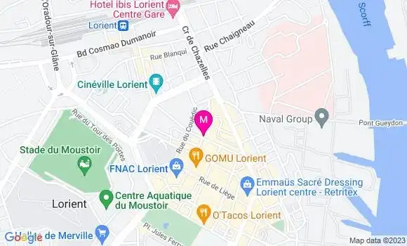 Localisation Mtre Le Berre Brice