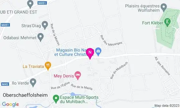 Localisation Mtre Toffolo Marion