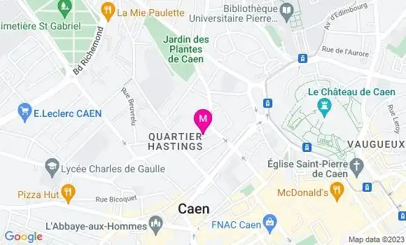 Localisation Mtre Moulin Caroline