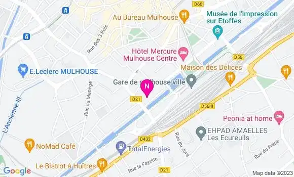 Localisation Mtre Prolongeau Caroline