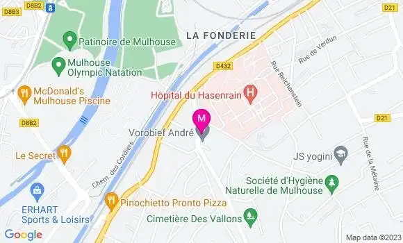 Localisation Mtre Mannenc Arthur