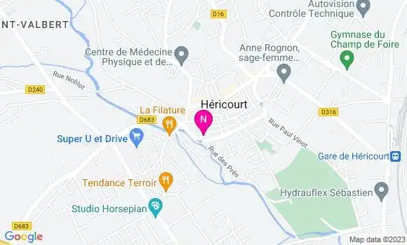 Localisation Mtre Orlandi Rodrigues Cécile