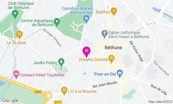 Localisation Mtre Hatron Pierre