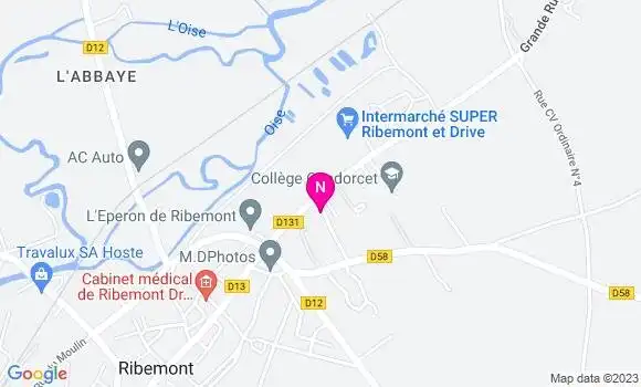 Localisation Mtre Demazure Grégory